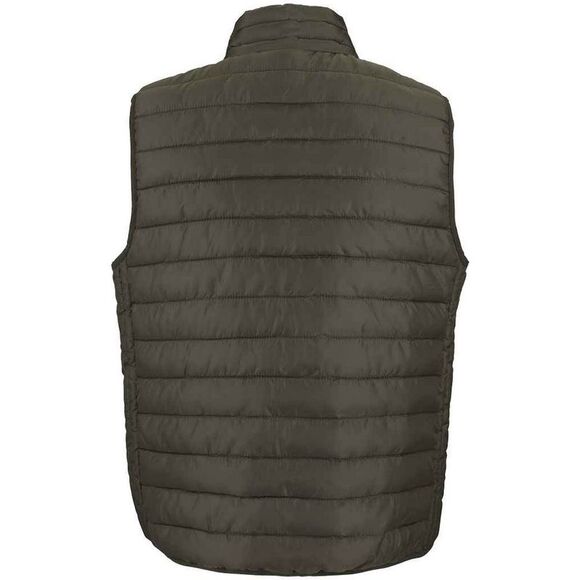 SOLS Mens Stream Body Warmer / Army - Picture 2 of 4
